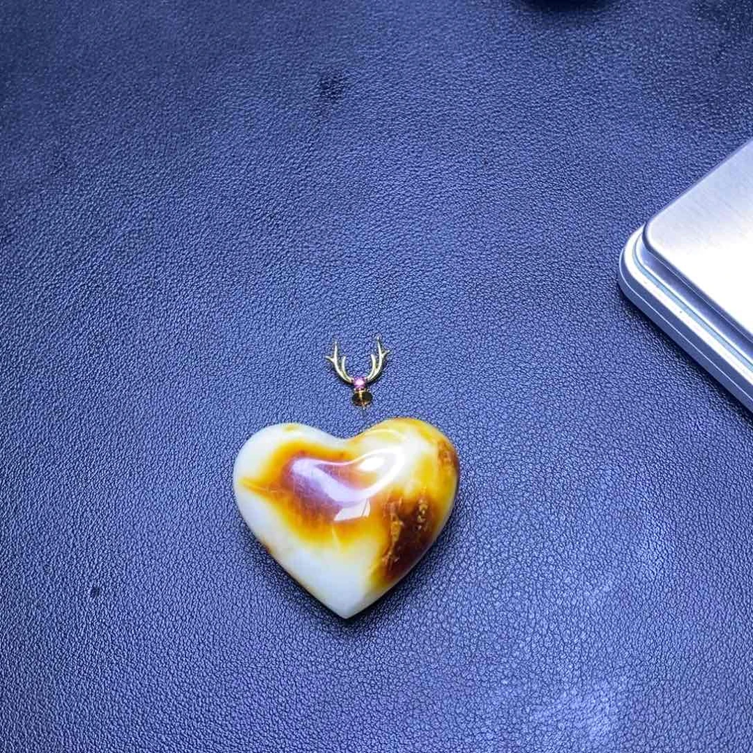 银S925镶嵌定制蜜蜡初**旧陈