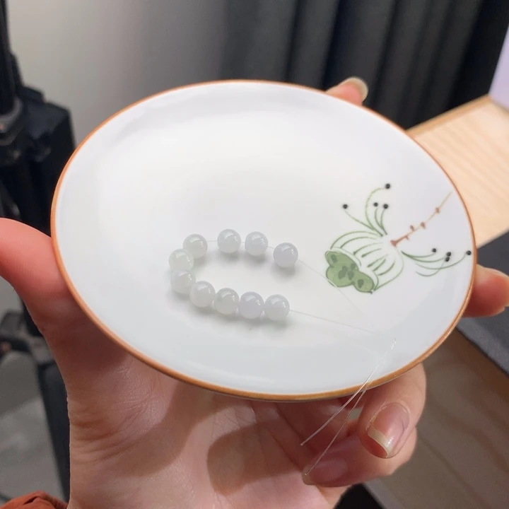 翡翠未镶嵌手链翡翠y506 卡5.6