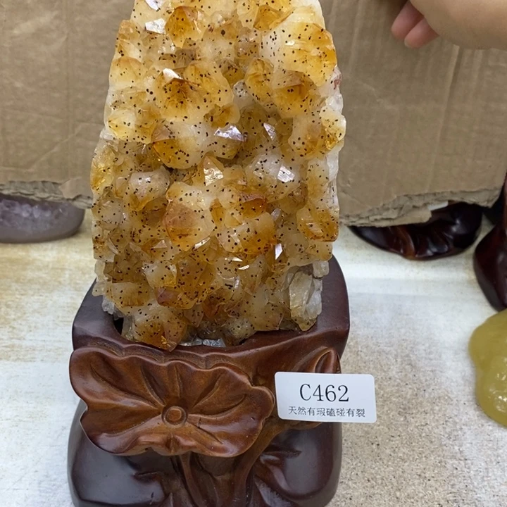 水晶大型摆件（非配饰）未镶嵌桃*玖