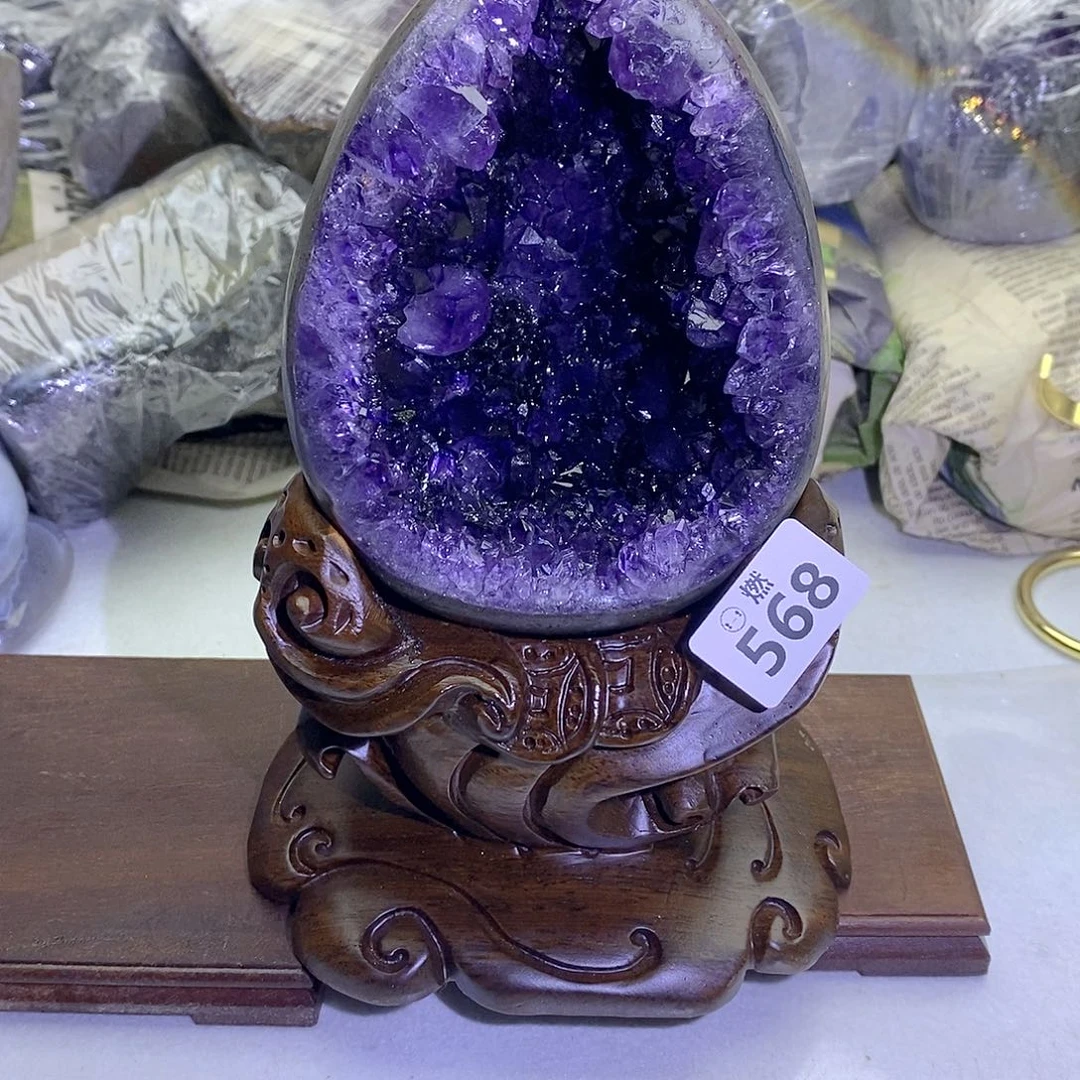紫晶大型摆件（非配饰）未镶嵌