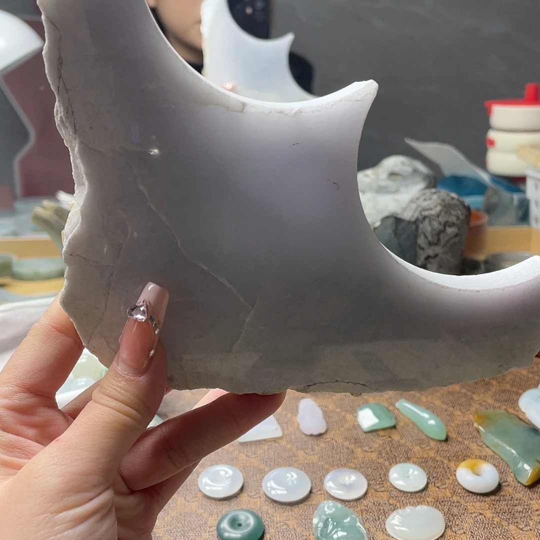 翡翠裸石料子不包工