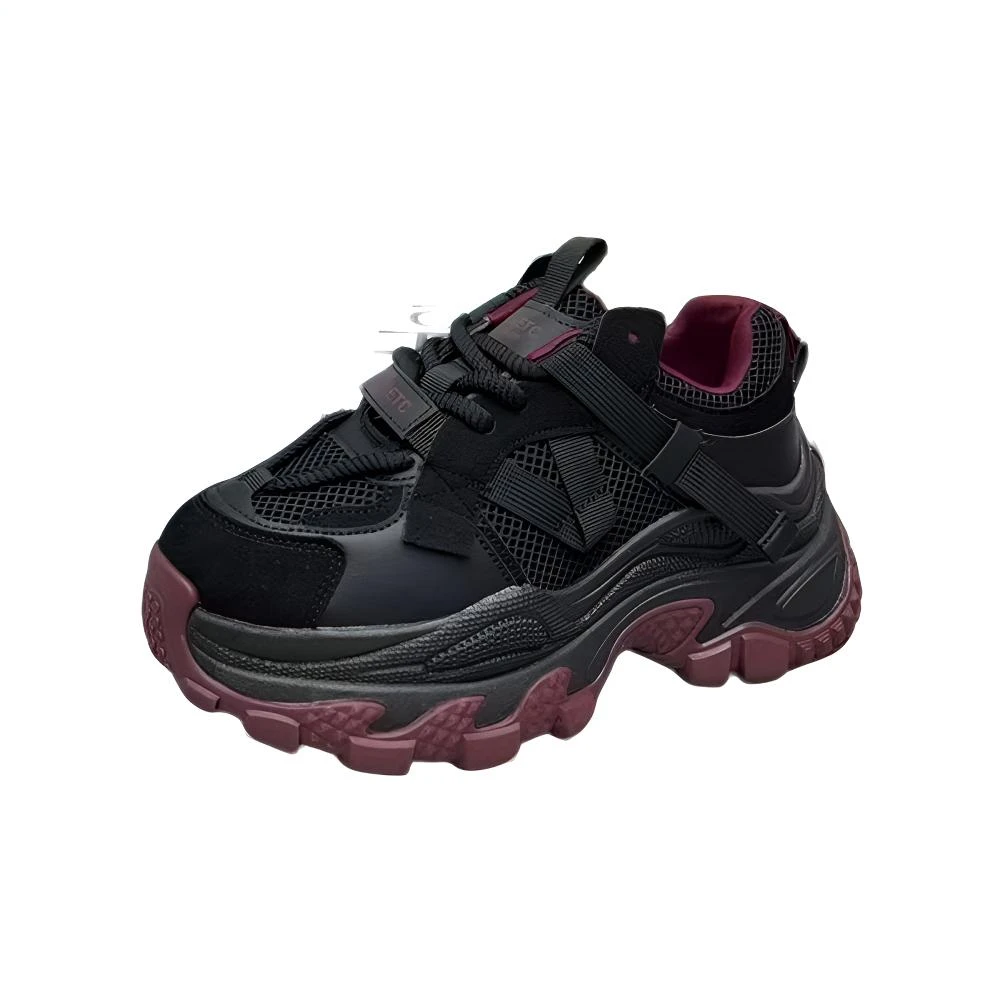 蒙89556   41587真皮厚底老爹鞋 （标准尺码）