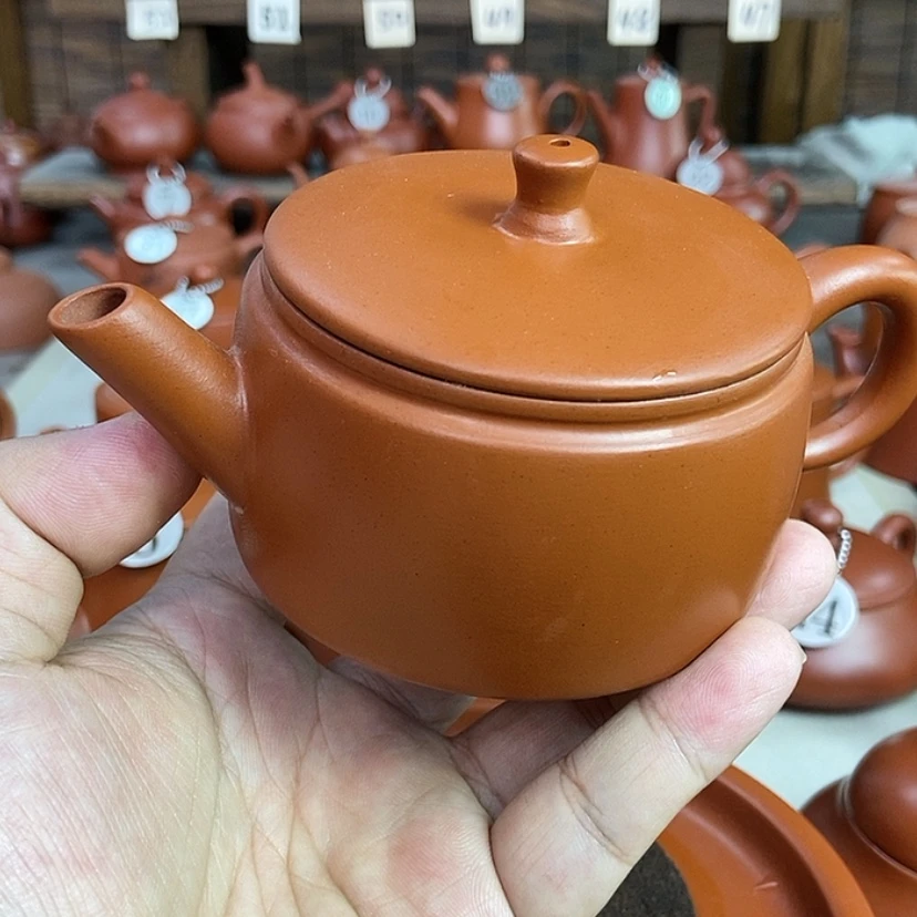 【闪购商品】茶壶朱泥160cc000000000000000