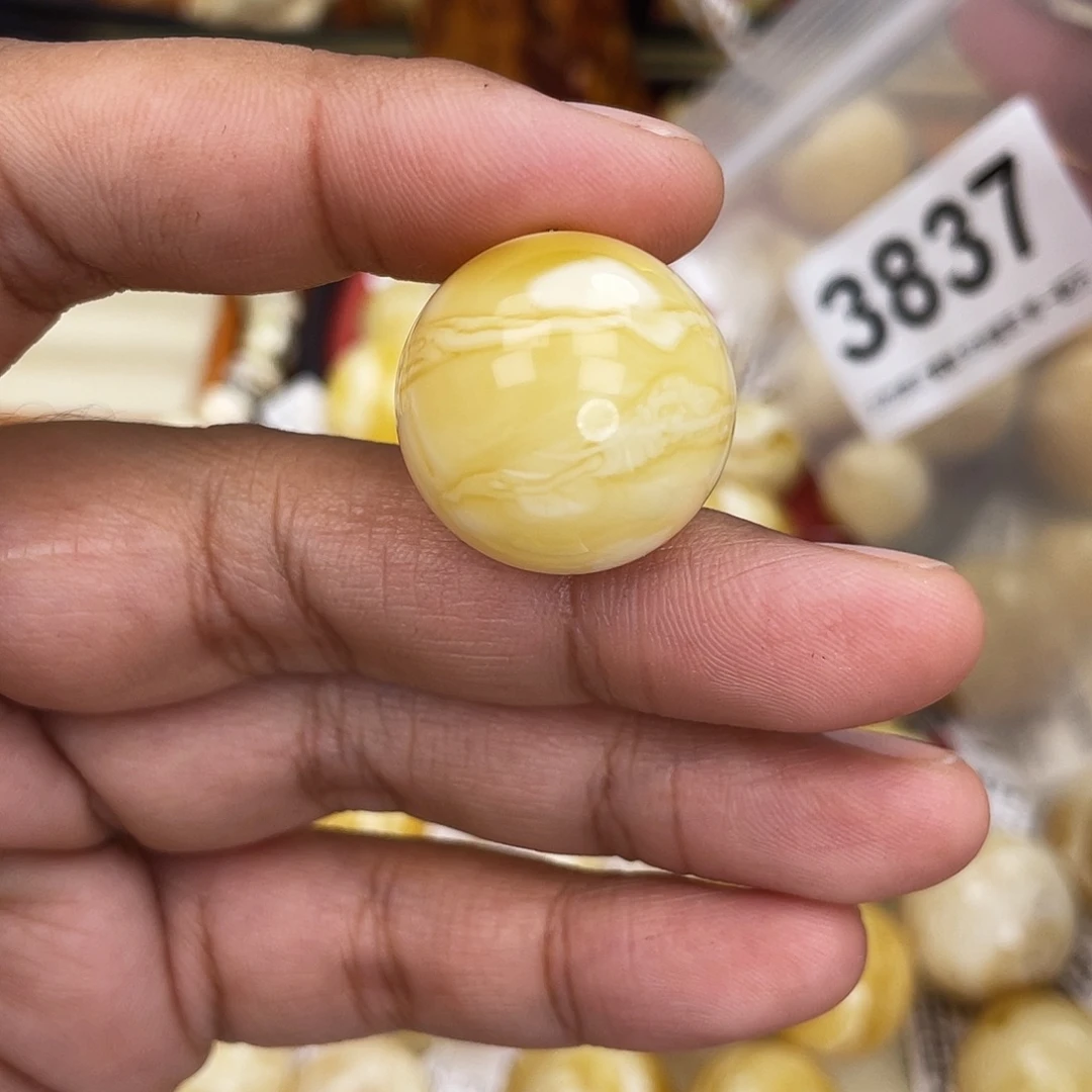 蜜蜡未镶嵌珠宝奇石粉22