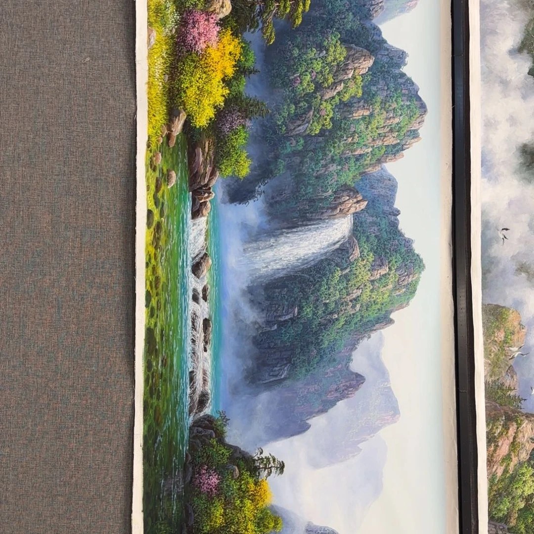 油画加油加油努力加油加油