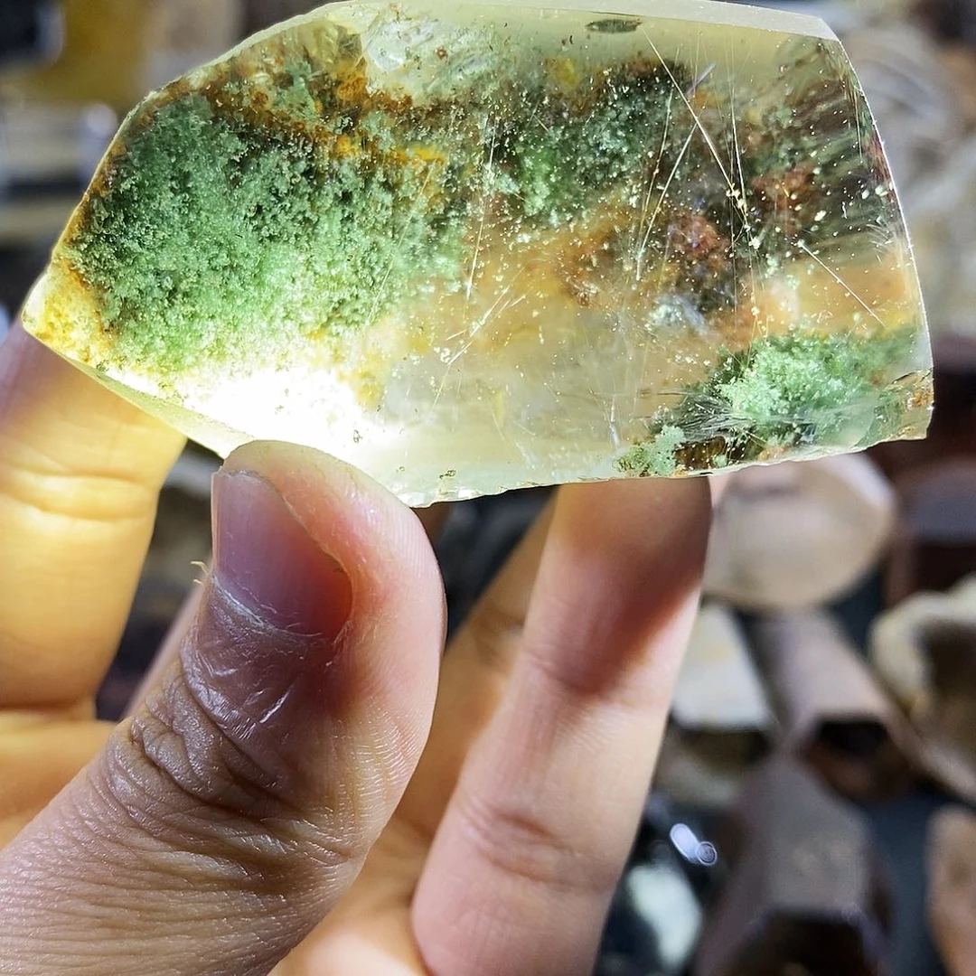 【闪购商品】未镶嵌车挂水晶耶*天然水晶原石