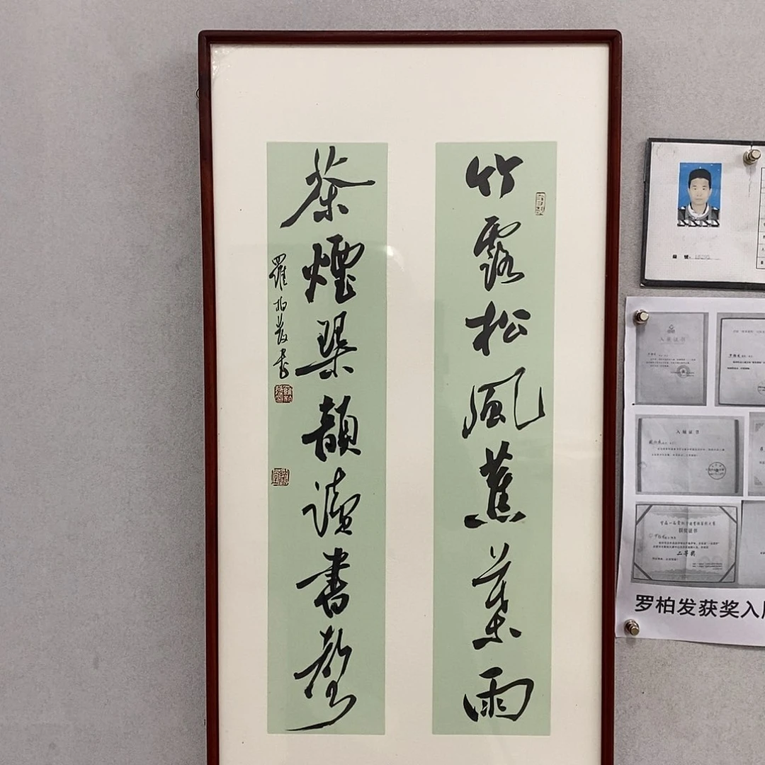 书法罗柏发老师作品