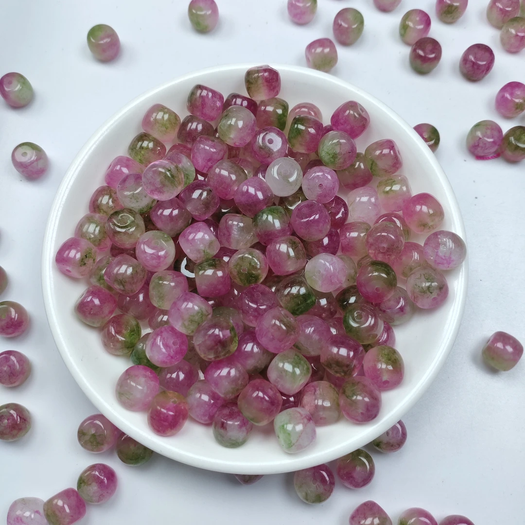 W2947西瓜碧玺老型10×8mm*10颗