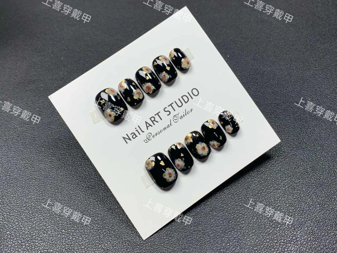 【有金】老钱风  显白 纯手工穿戴甲