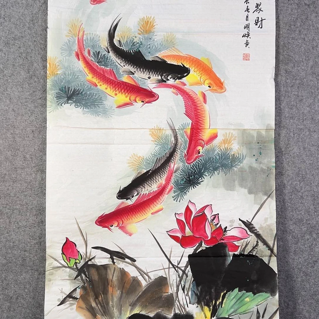 国画289 花鸟在此鸣叫时还要一