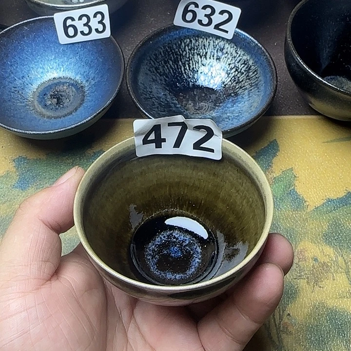 茶盏龙窑柴烧主人杯全手工制作