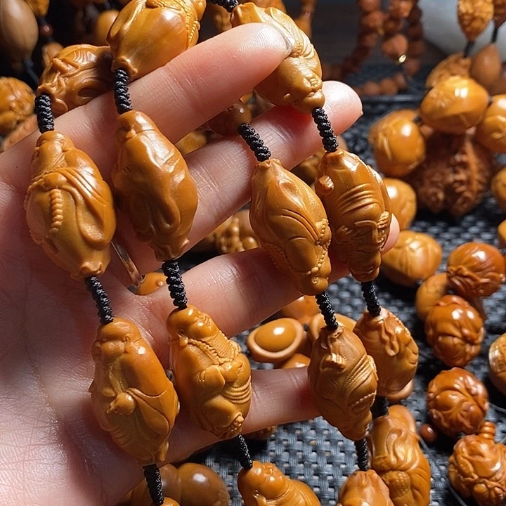 吊坠橄榄核弥勒脖挂