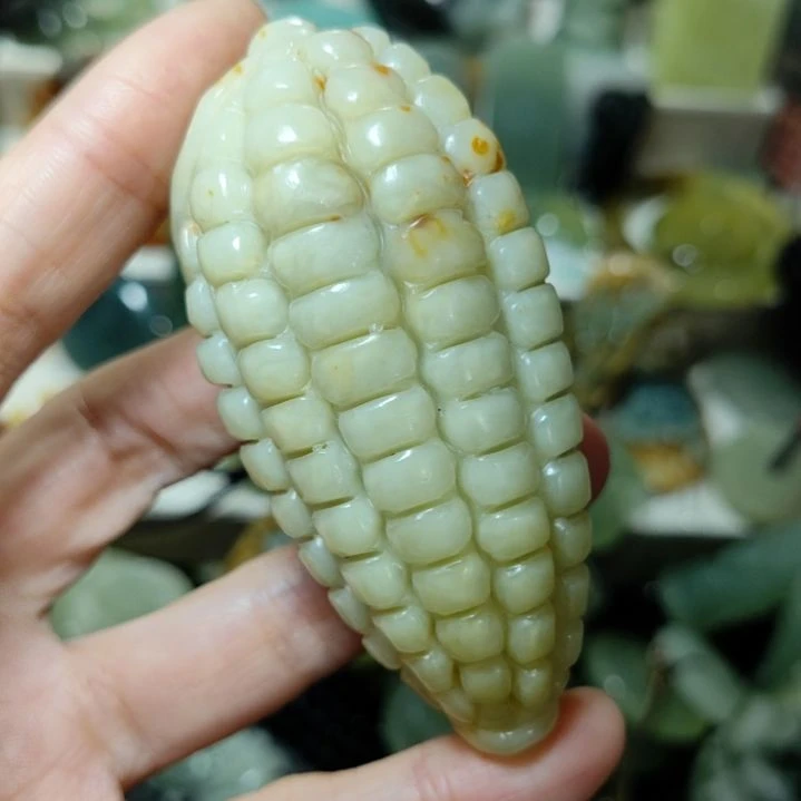 岫玉未镶嵌手把件款式