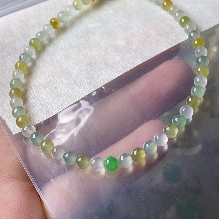 翡翠未镶嵌手链翡翠冰种
