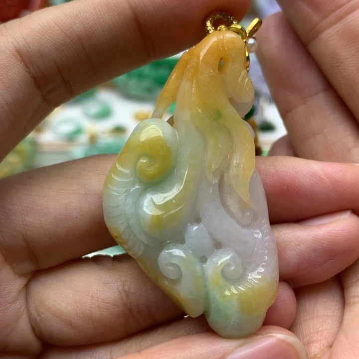 颈饰未镶嵌翡翠翡翠