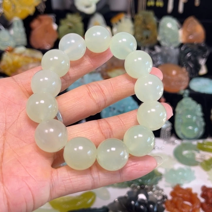 蛇纹石玉未镶嵌吊坠(赠链)