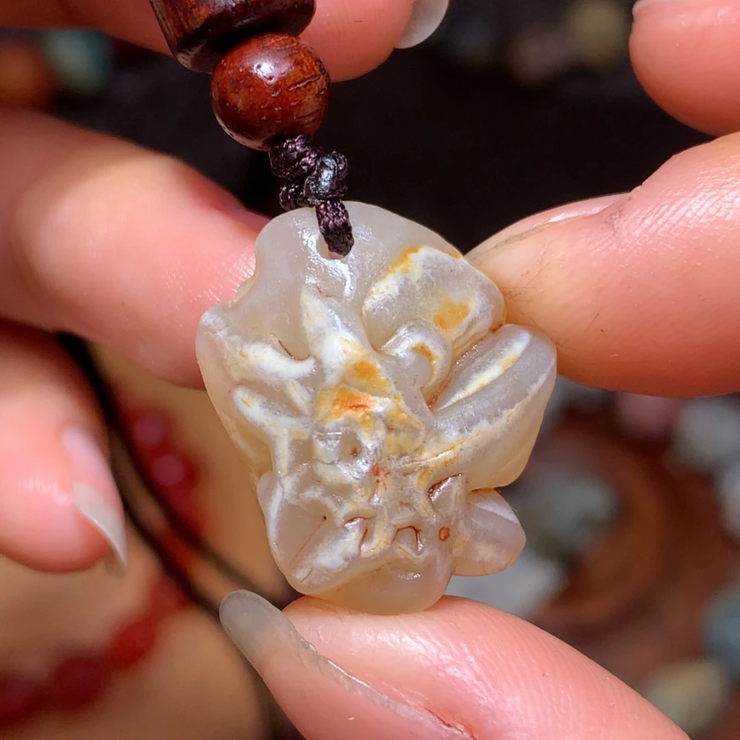 未镶嵌玛瑙/玉髓珠宝半成品