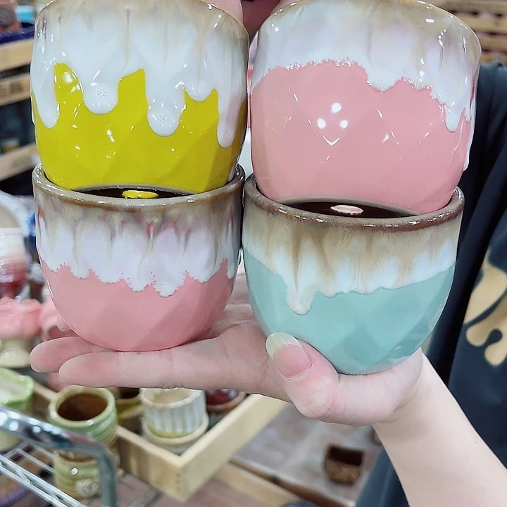 有孔，凑10元包邮陶瓷花盆发货！