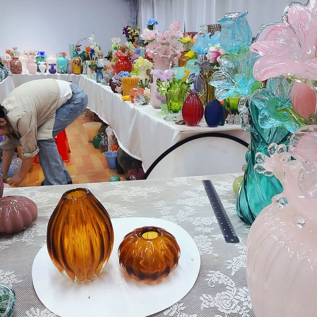 琉璃花瓶花器艺术品