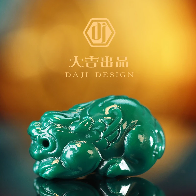 【大吉出品】L-L专属-貔貅吊坠地狱色吊坠文玩手串锁骨链手把件摆件