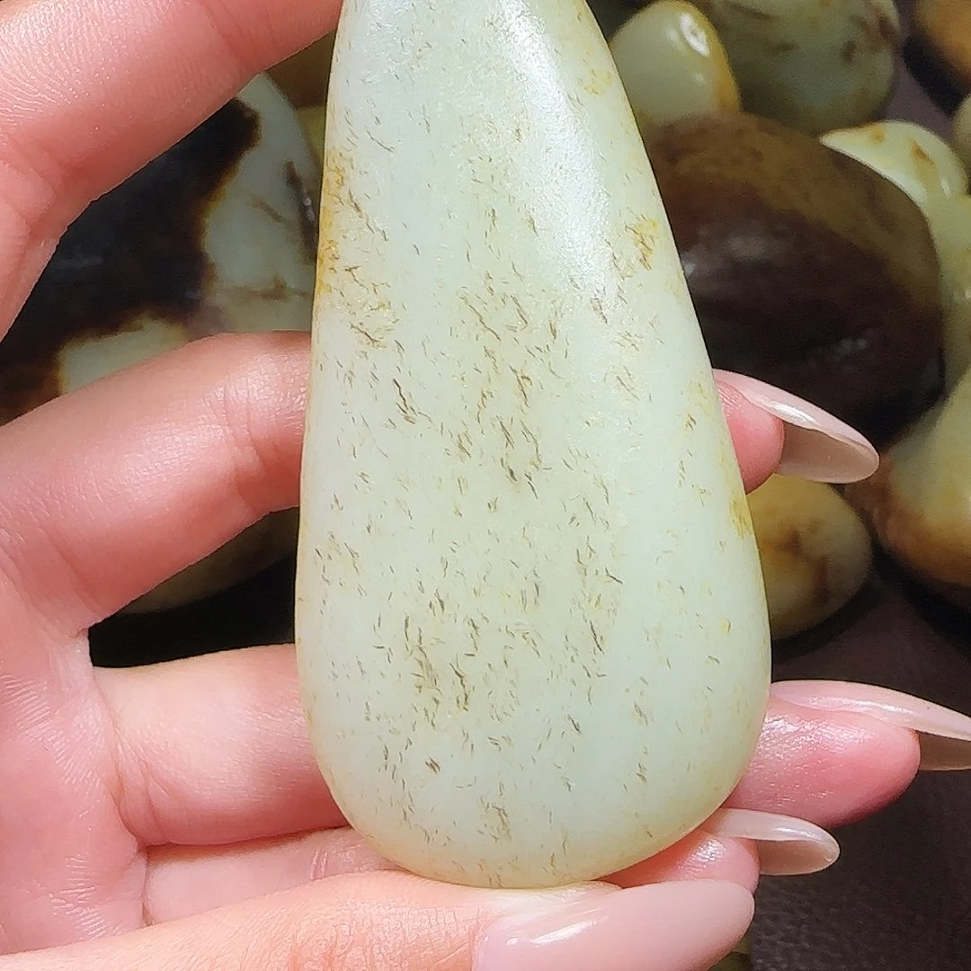 和田玉（糖玉）挂件未镶嵌