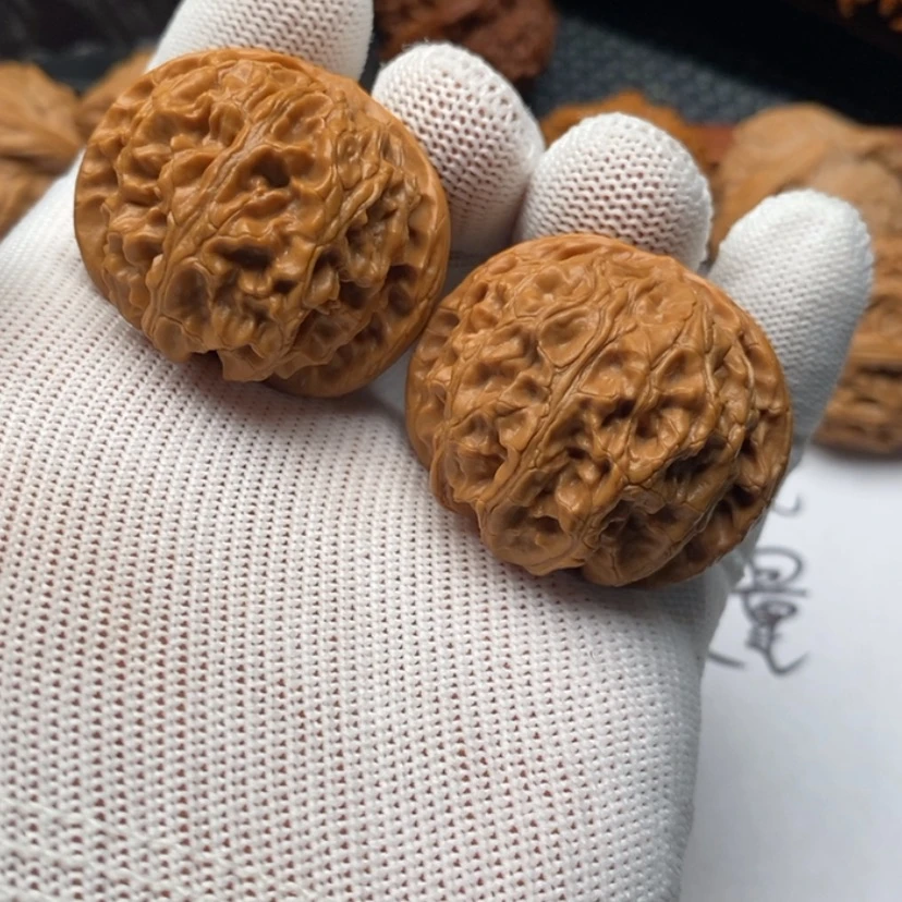 【闪购商品】文玩核桃把件旋*4苹果