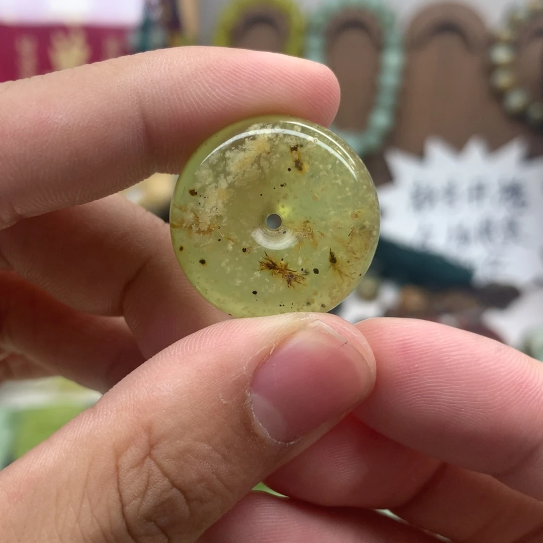 岫玉未镶嵌吊坠(不含链)