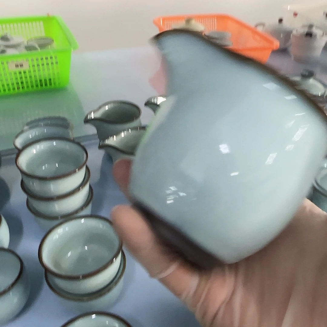 瓷片开播浮力，小微瑕。