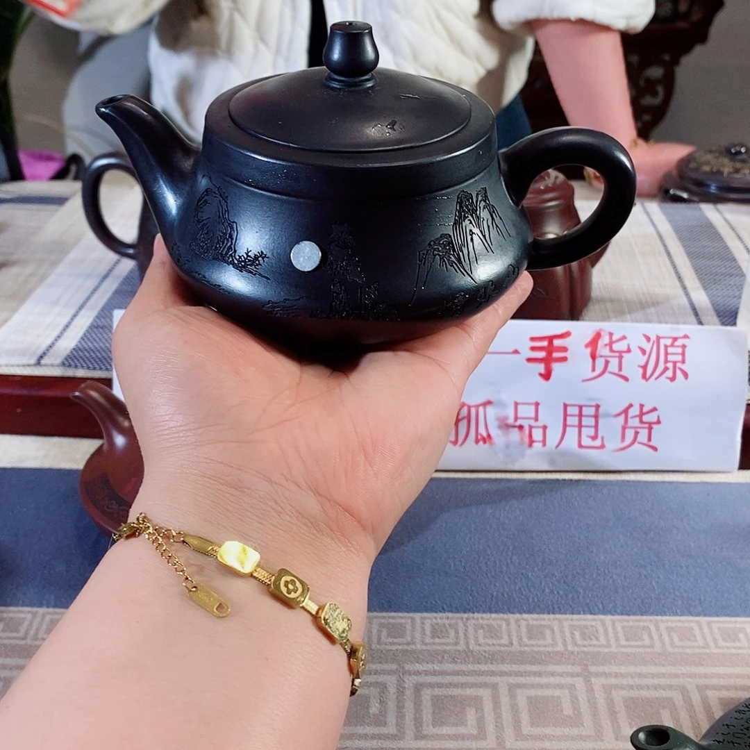 紫砂茶壶宜兴紫砂壶和我一样