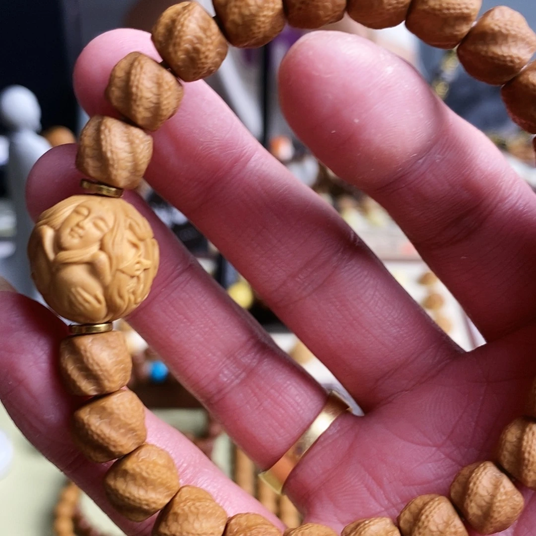 猴头核桃手串灵蛇 一级全品无暇