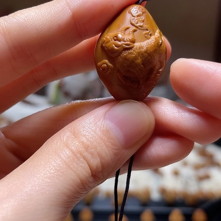 橄榄核吊坠橄榄 牛