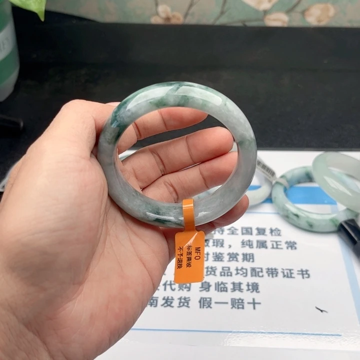 未镶嵌手镯翡翠5859 28