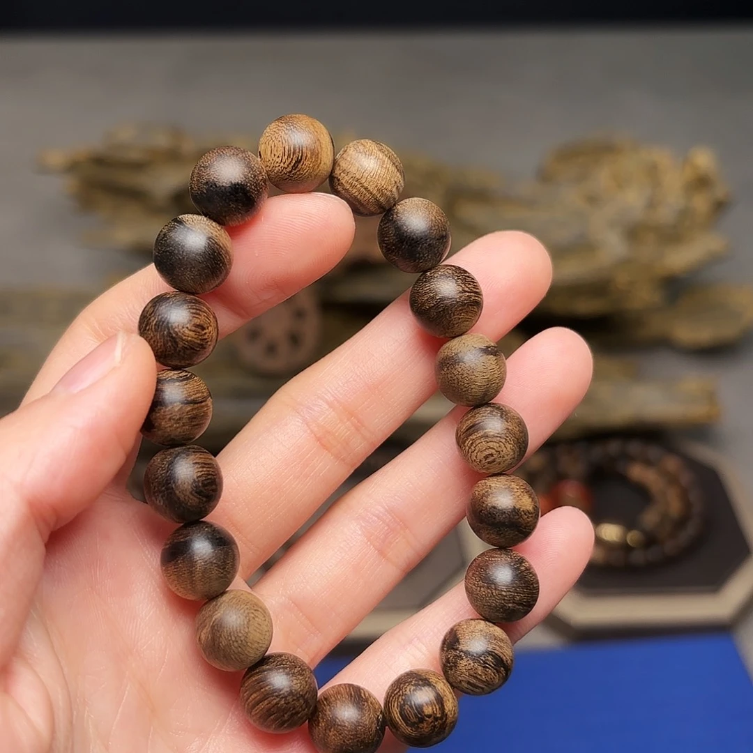 手串沉香越南芽庄黄棋楠瘤疤1.0