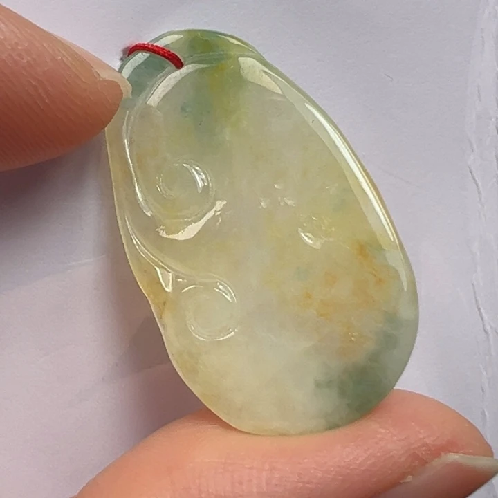 翡翠未镶嵌颈饰吊坠