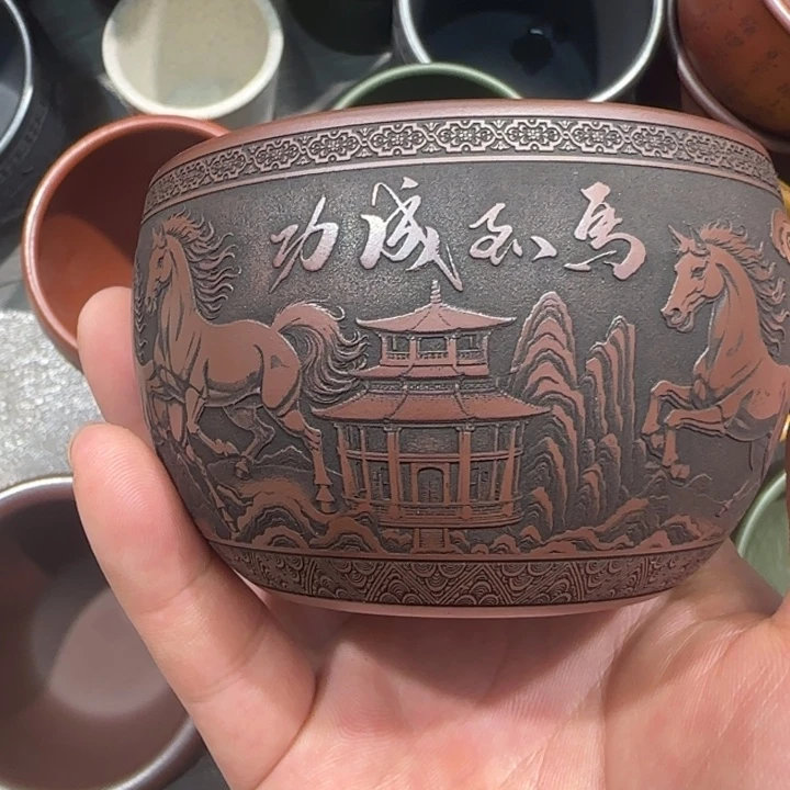 茶杯紫砂全手工制作工艺