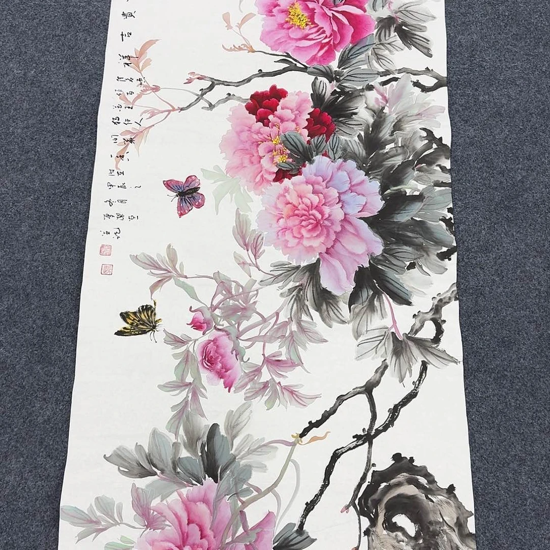 国画纯手绘作品欣赏