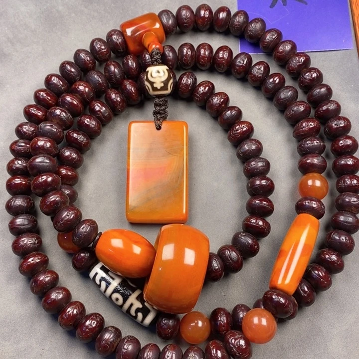 凤眼菩提吊坠凤眼