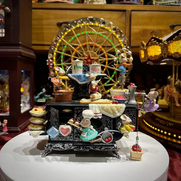 Enesco 厨房做派小老鼠八音盒