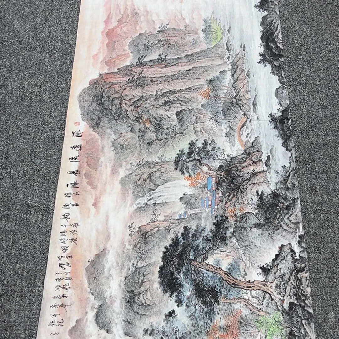 国画卖字画的小老板