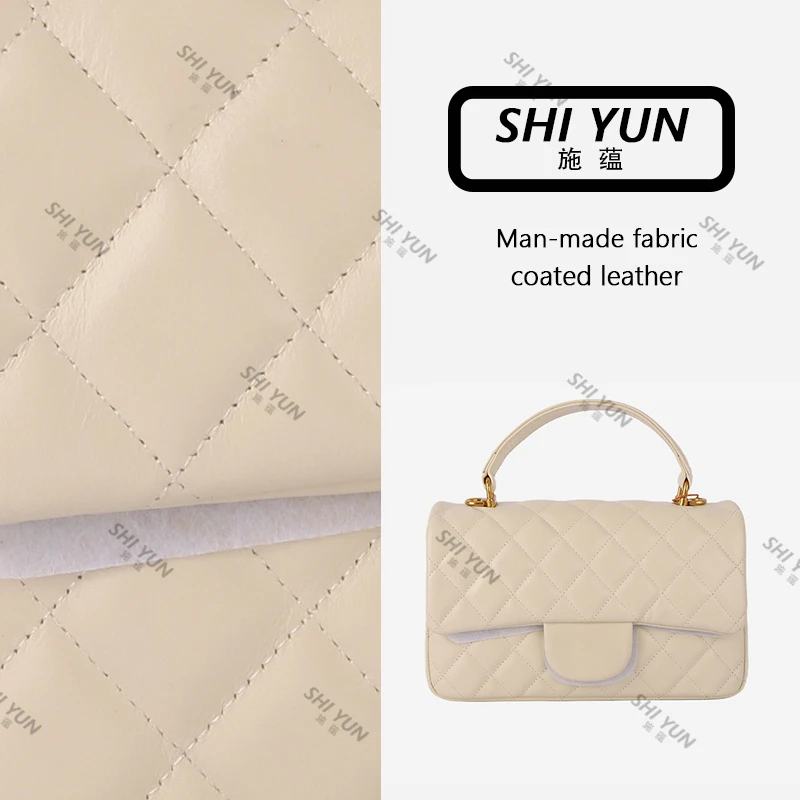 SHIYUN/施蕴米白色高定链条斜跨女包34145-299-B28
