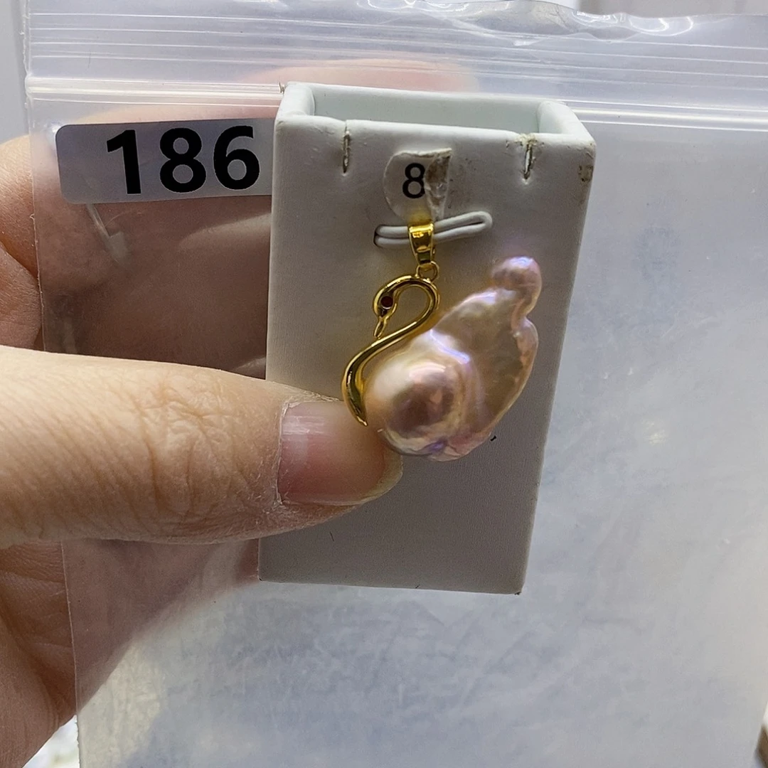 颈饰合金淡水珍珠