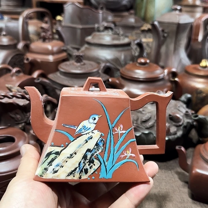 泥塑紫砂壶紫砂壶