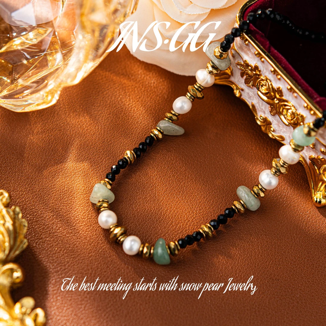 【INS · GG】手工时尚气质百搭彩色简约项链X771