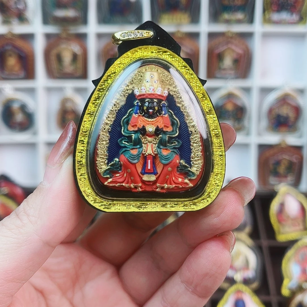 恰***、泥塑亚克力彩绘扎基娘娘