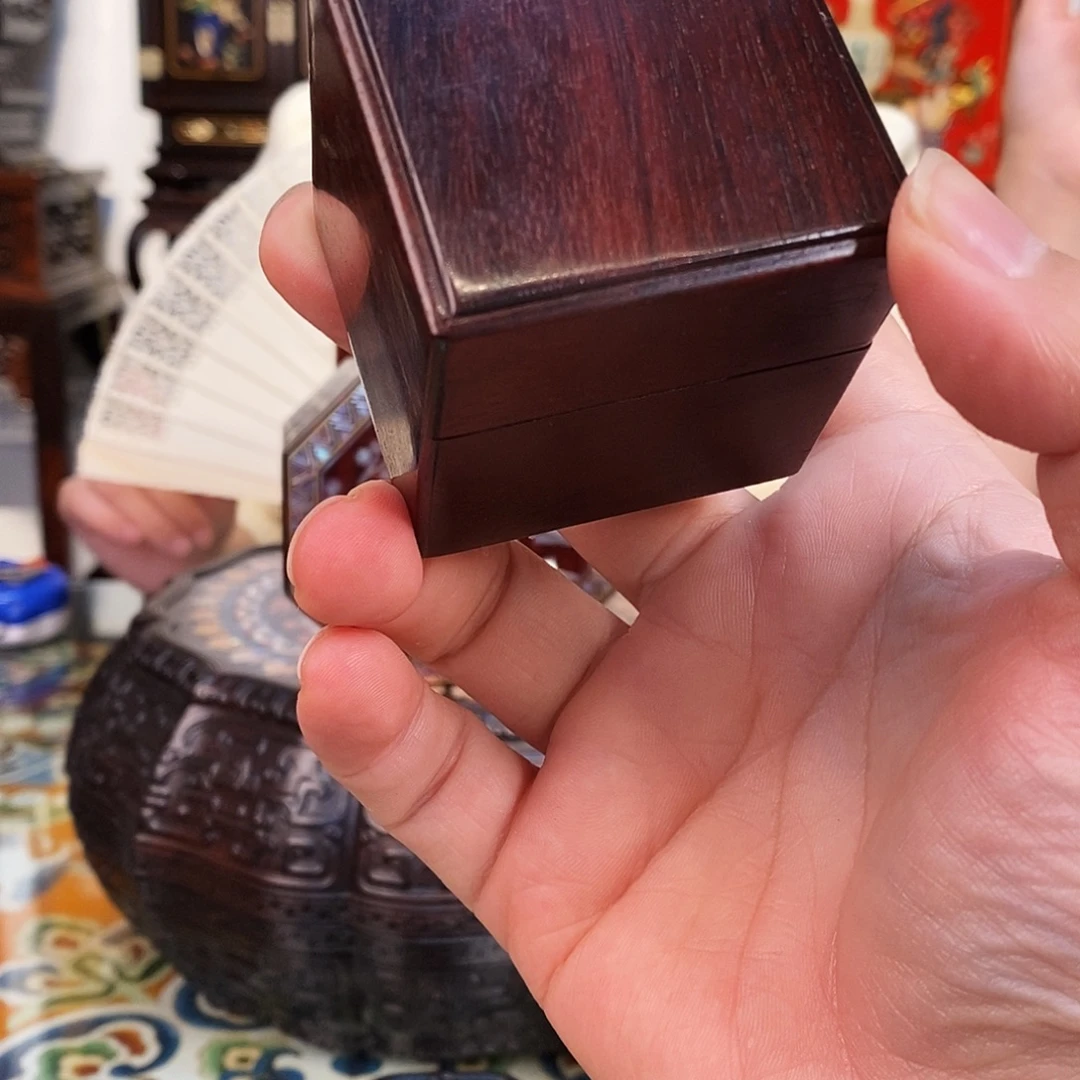 紫檀木类成套家具小叶紫檀盒子
