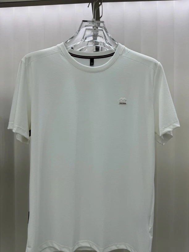 短袖圆领男士T恤简约清凉感通勤风2528