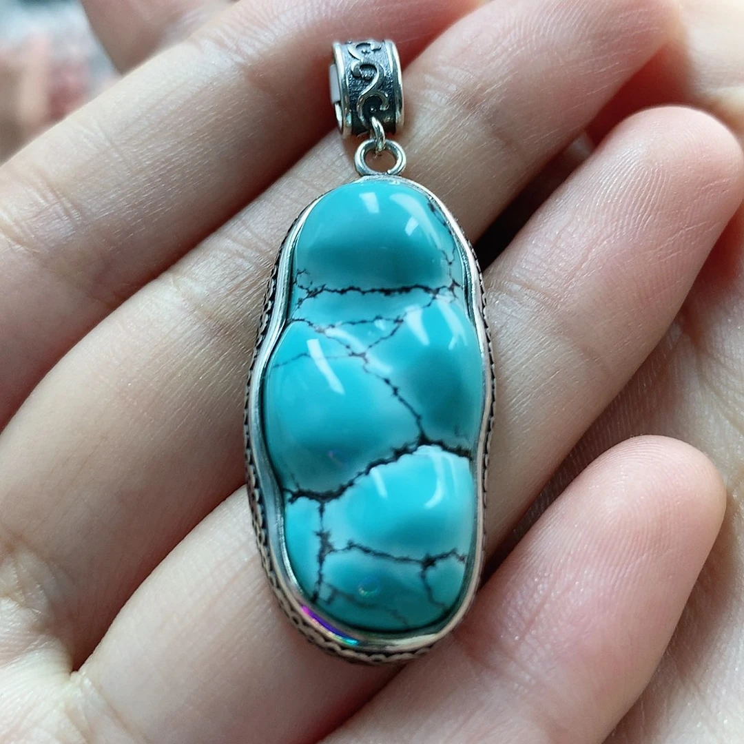 未镶嵌绿松石珠宝奇石