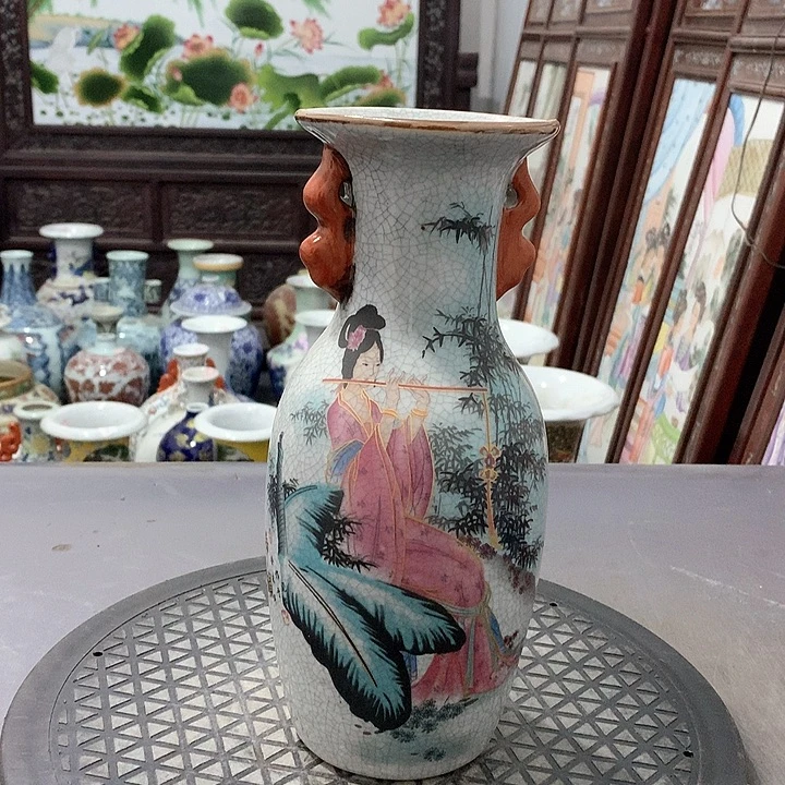 陶摆件博古架陶瓷摆件