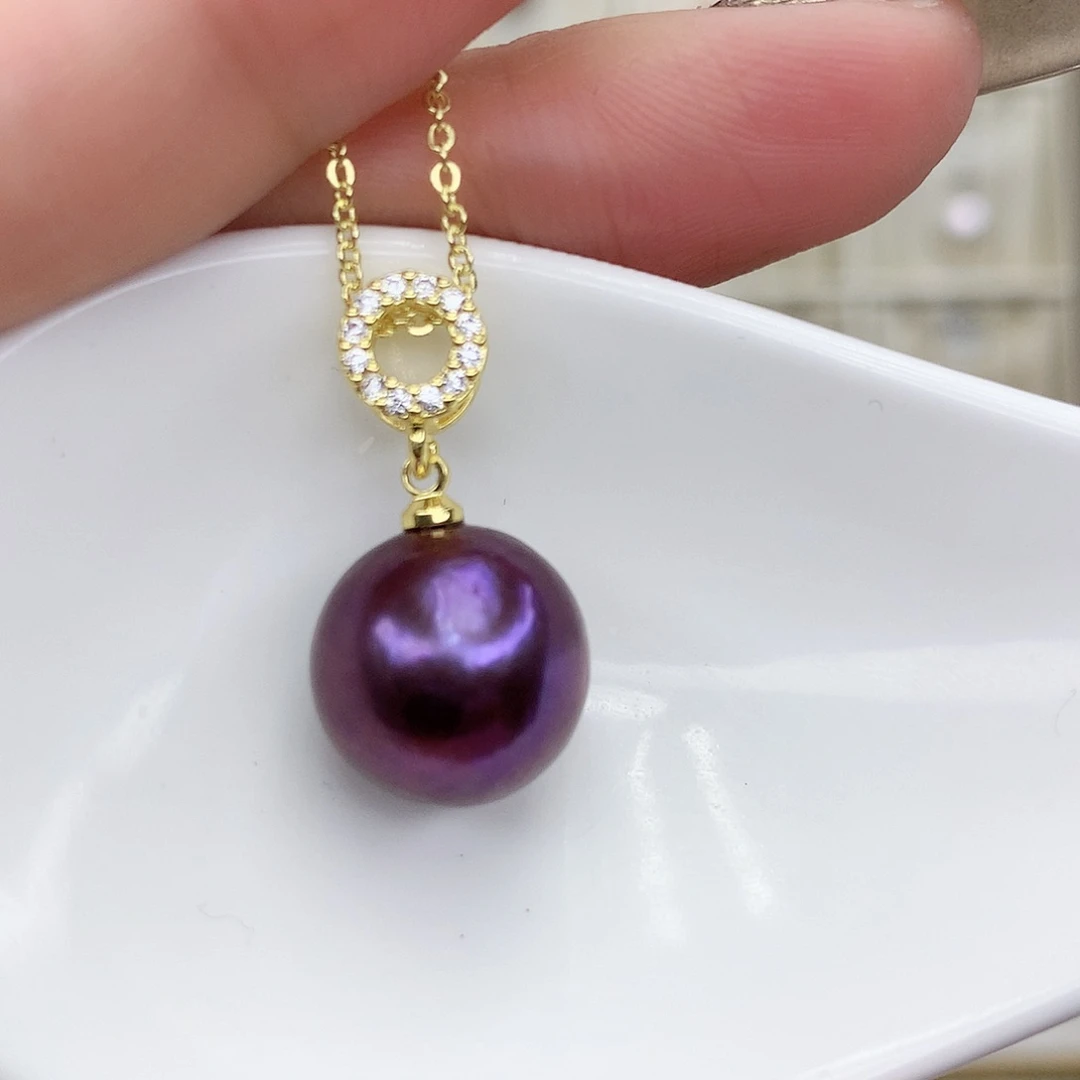 淡水珍珠颈饰合金