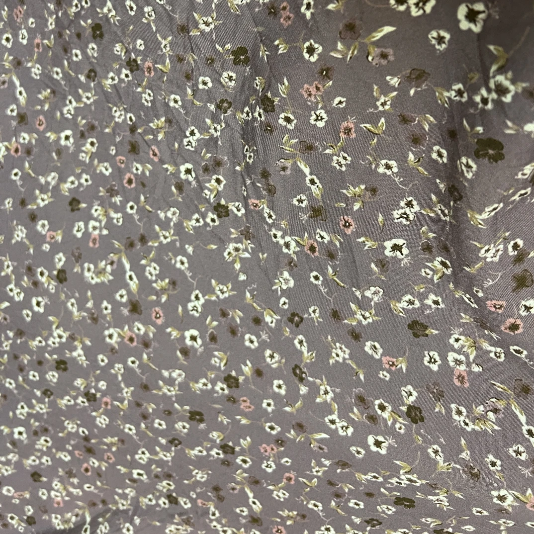 【素影花】绵绸贡缎天丝木棉丝光棉面料